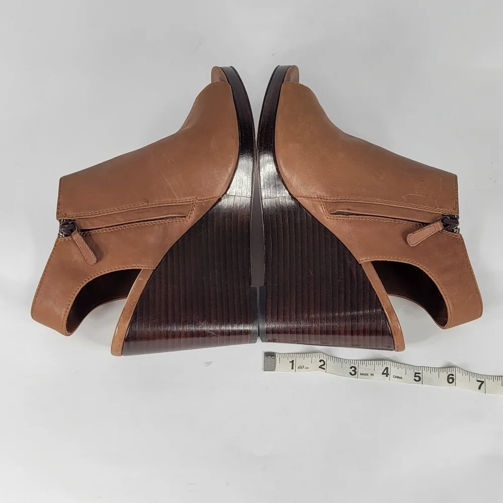 Cole Haan Brown Peep-Toe Wedges #761 Size 10.5